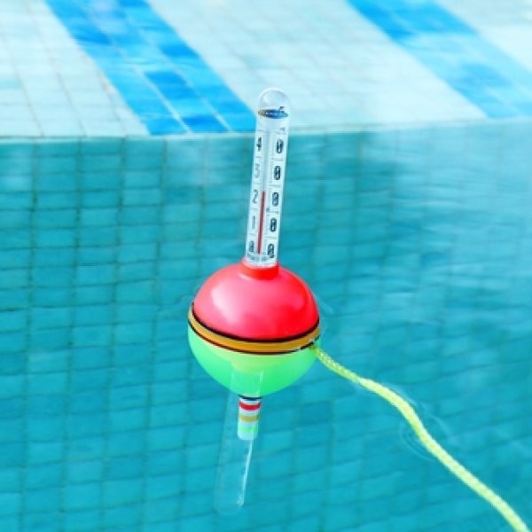 Thermomètre piscine flottant boule